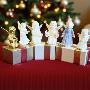 Vintage Porcelain Angel Bundle from Germany & Japan.